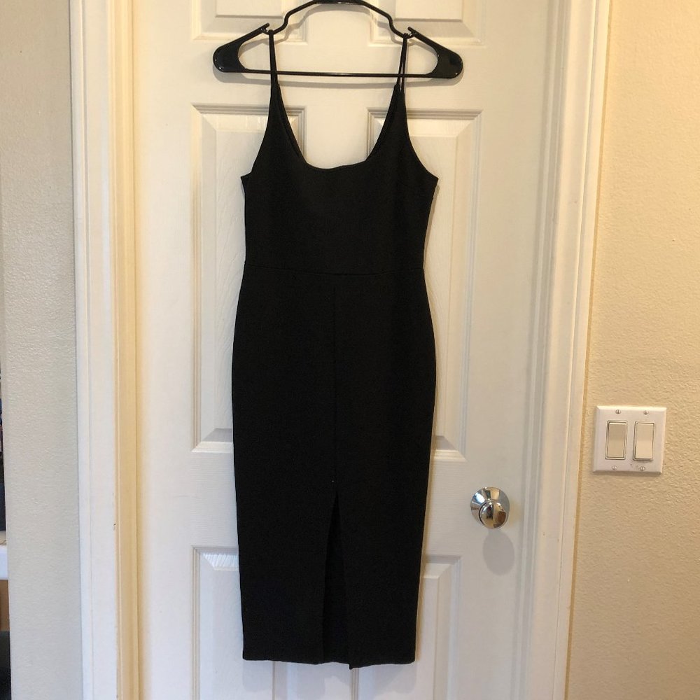 Windsor Black Sexy Midi Dress